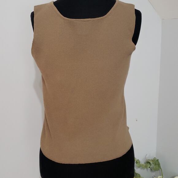 Gett Wool Two-Piece Tank Top and Cardigan Sweater Set Large - Picture 7 of 12